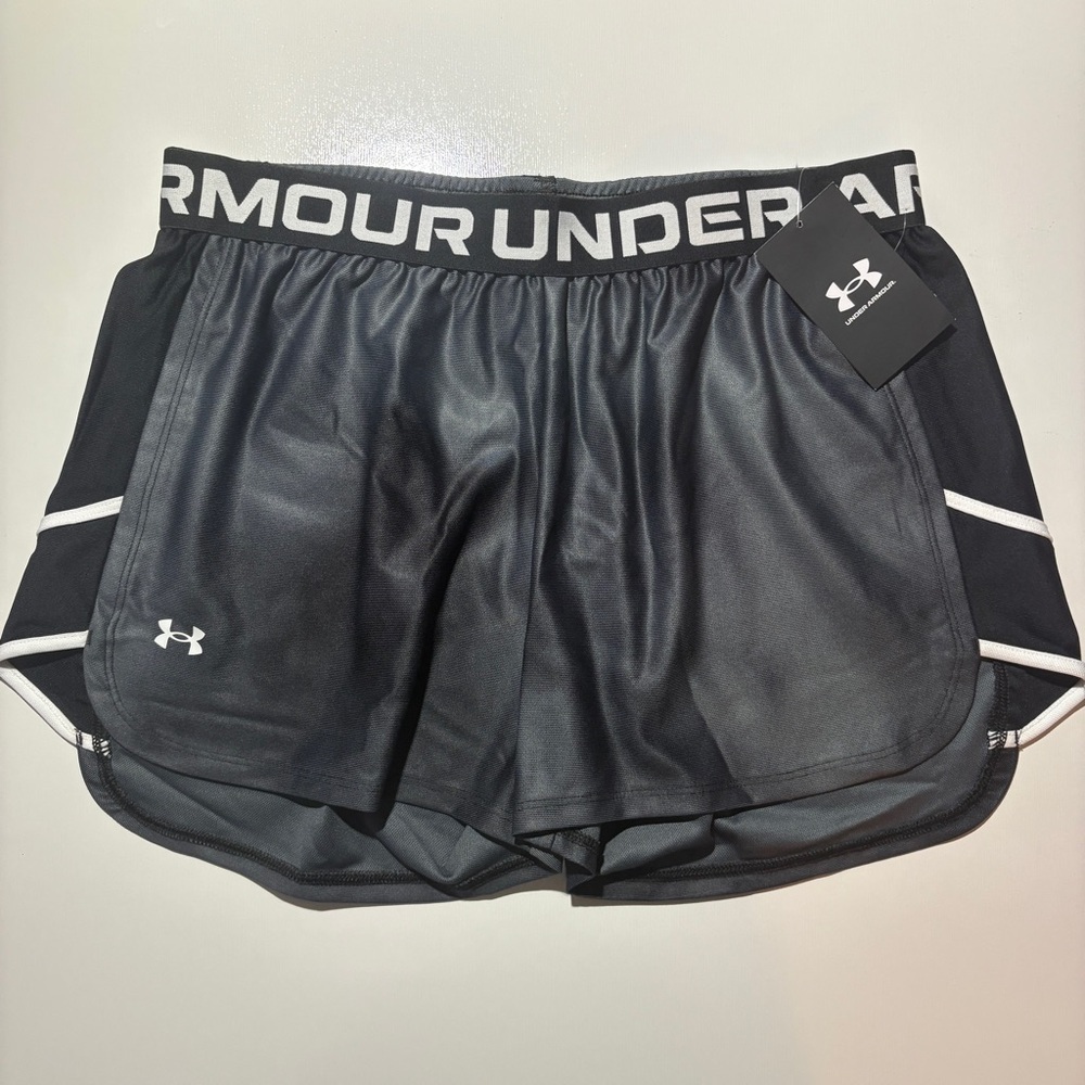 Under Armour Women's Charcoal Athletic Shorts